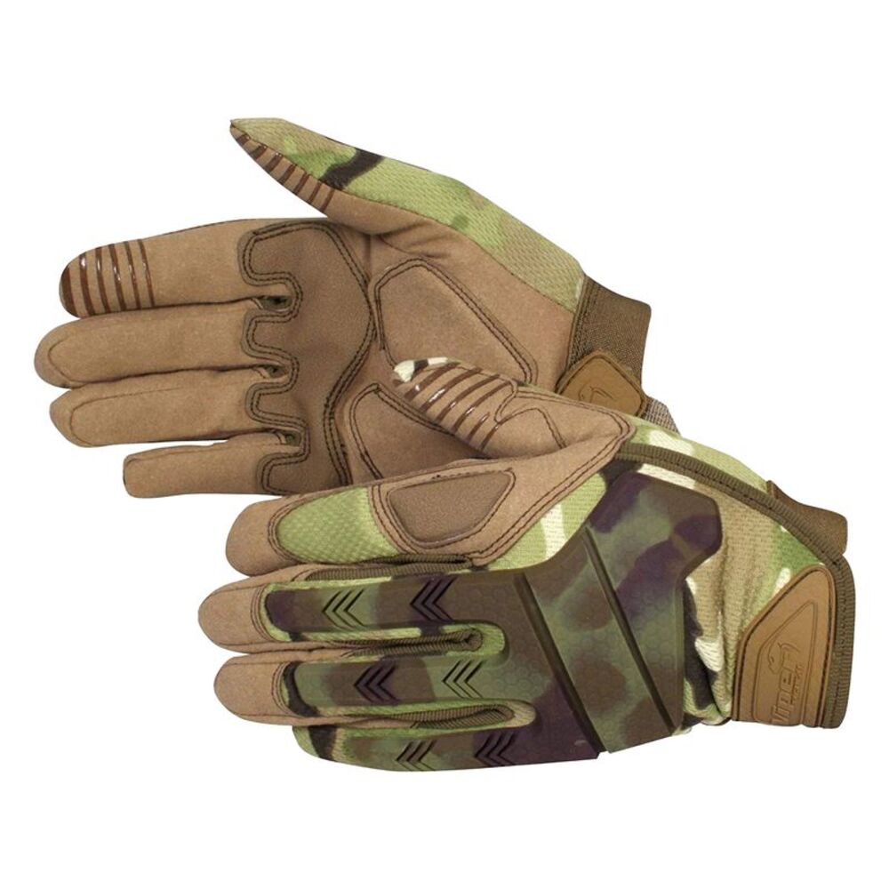 Viper Recon Camo Gloves / Green/Brown